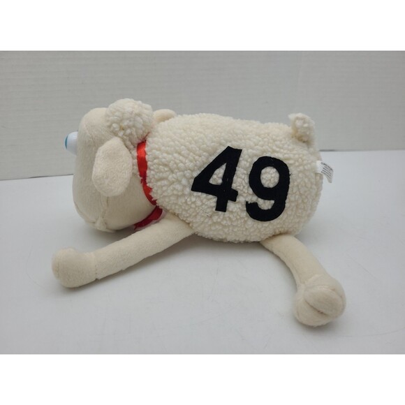 Lot 3 Serta Curto Toy Plush Sheep 1/16 Lamb With Binky Speed Limit 55 Racing 49 - Picture 6 of 16
